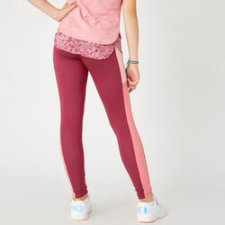 Legging taille haute avec poche - S500 betterave