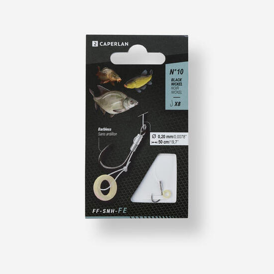 Terminale con anello elastico per la pesca con il method feeder FF - SNH - ME