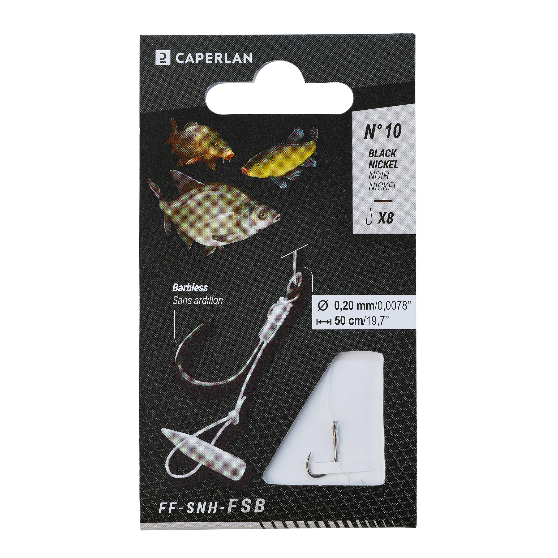 Fishing Leader with Bait Stop for feeder fishing FF - SNH - FSB 1/3