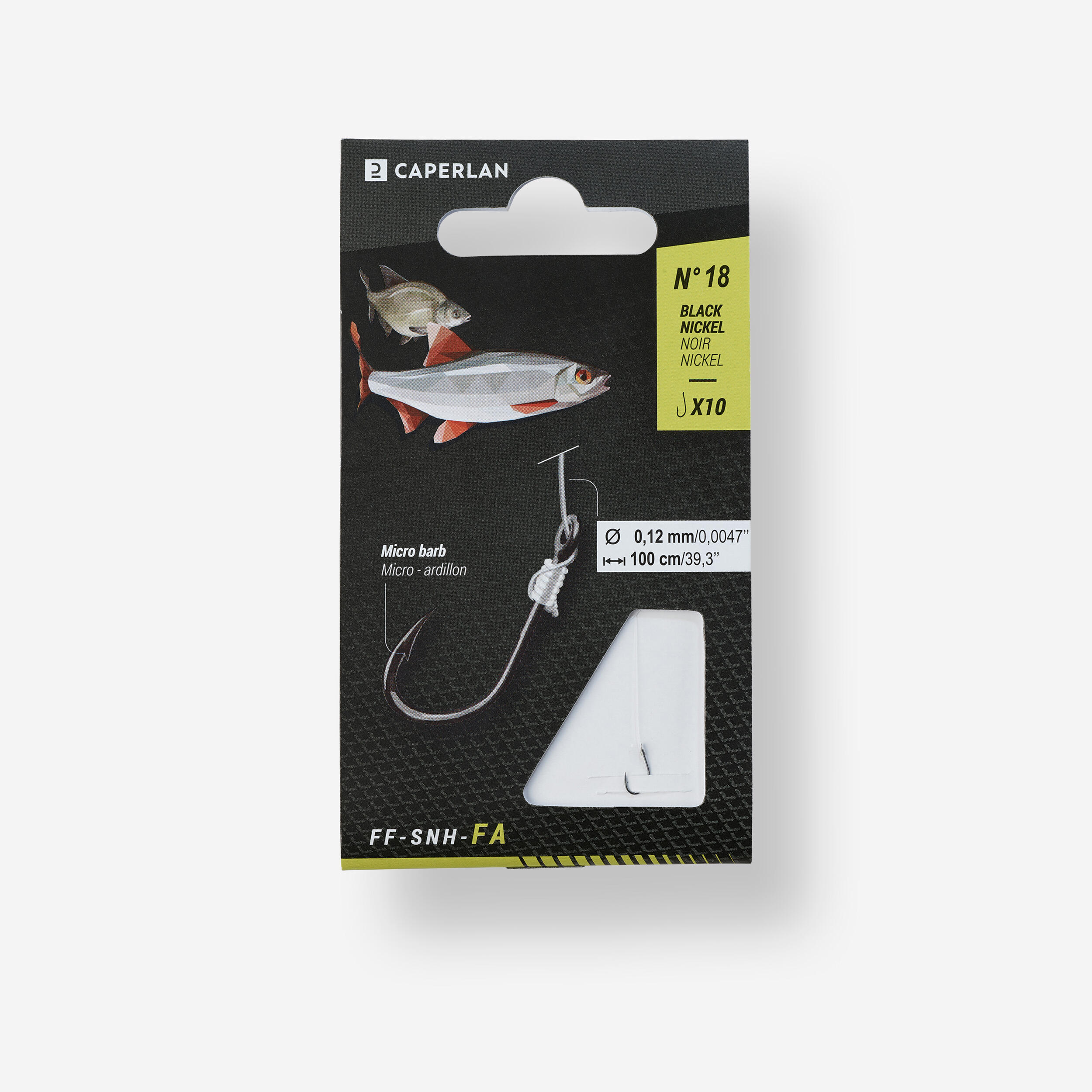 Caperlan - Bas De Ligne Pour La Pêche Au Feeder Ff - Snh - Fa - Bas De Ligne - Peche - Incolore - 18 - Decathlon