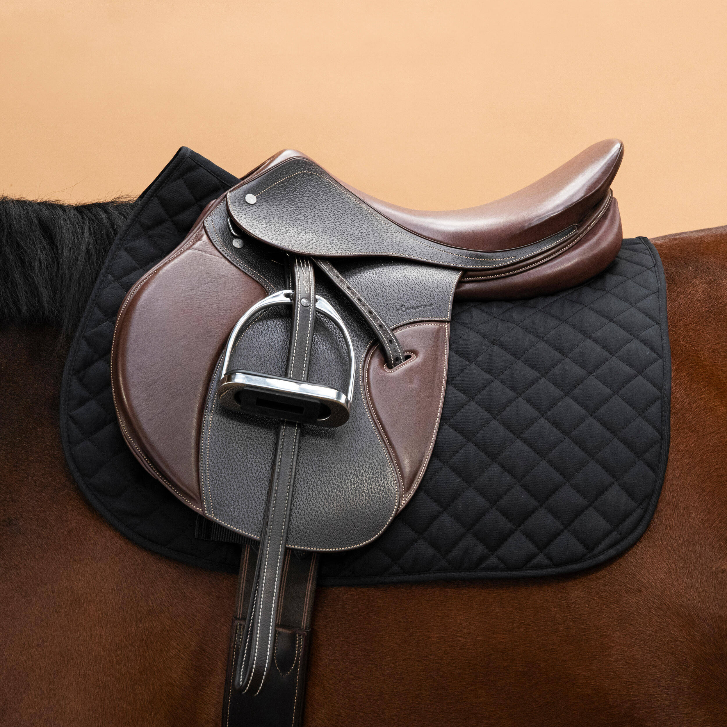 Horse & Pony Saddle Cloth 100 Black -  2