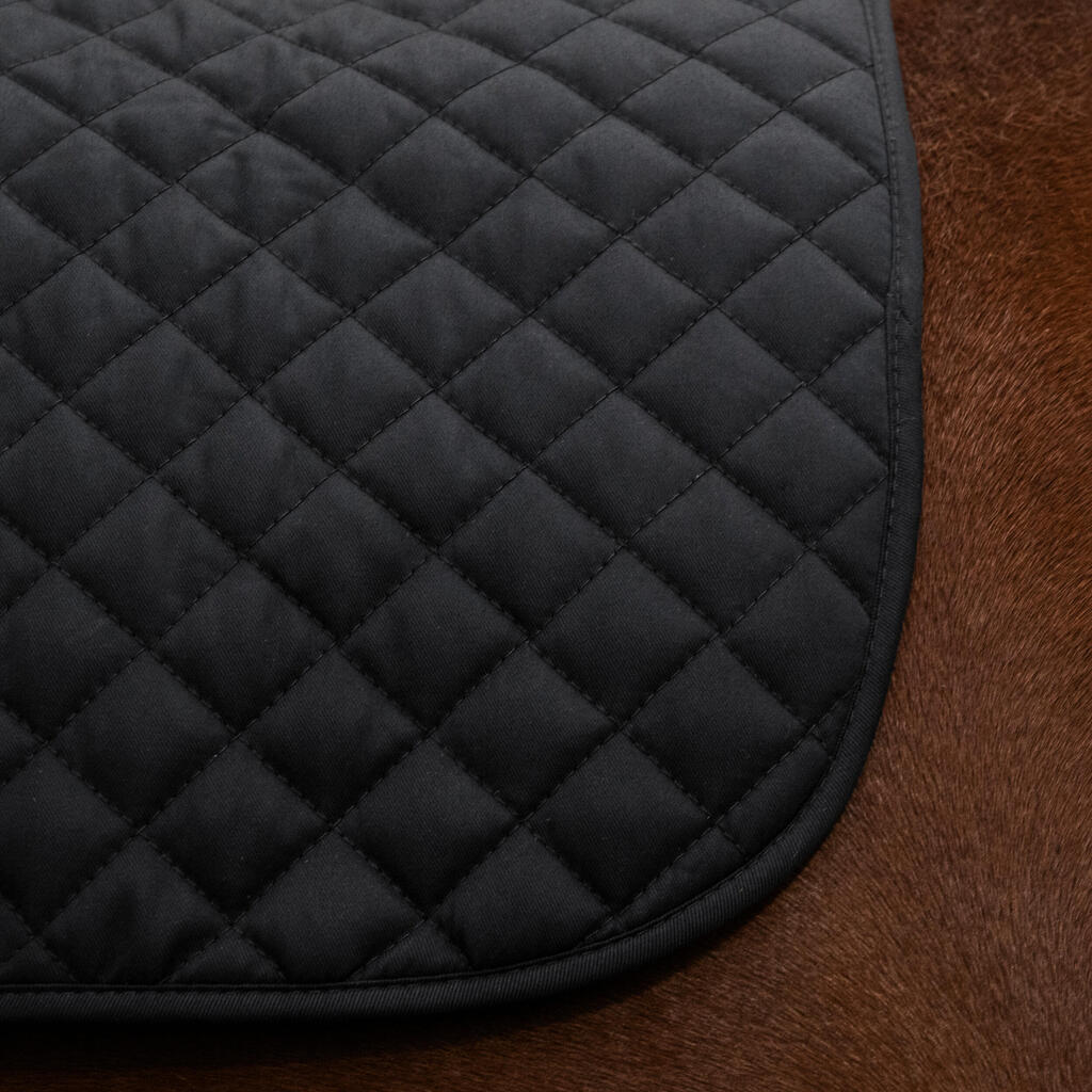 TAPIS CHEVAL ET PONEY NOIR 100