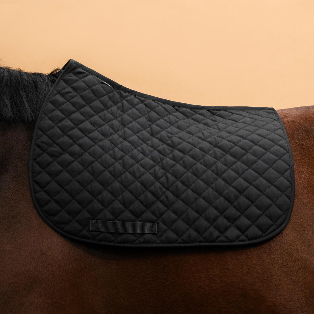 Horse & Pony Saddle Cloth 100 - Black