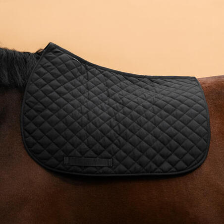 TAPIS CHEVAL ET PONEY NOIR 100