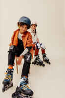 Kids' Inline Fitness Skates Fit 5 - Racing Blue