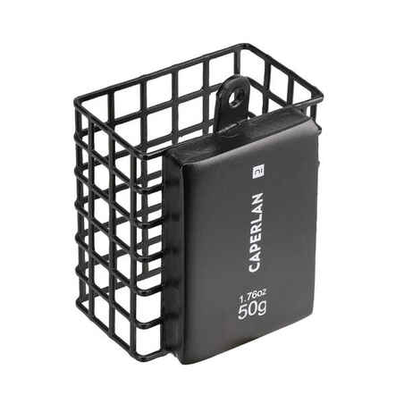 Rectangular cage for feeder fishing - FEEDER - SF 50 g - Decathlon