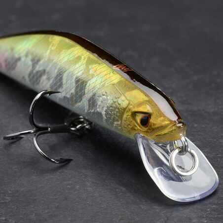 MINNOW HARD LURE FOR TROUT WXM MNWFS 70 US - GREEN BACK