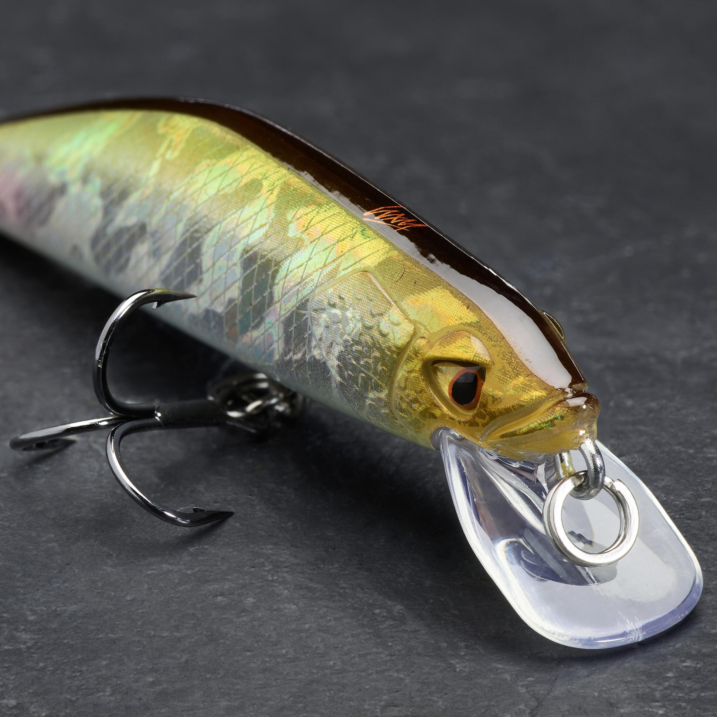 MINNOW HARD LURE FOR TROUT WXM MNWFS 70 US - GREEN BACK 2/4