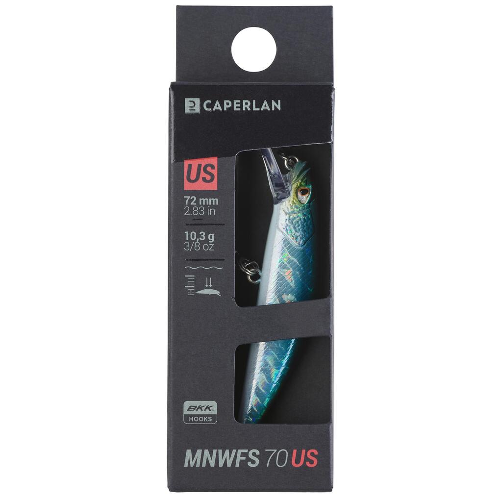 Wobbler Forelle MINNOW WXM MNWFS 70 US Yamame neon