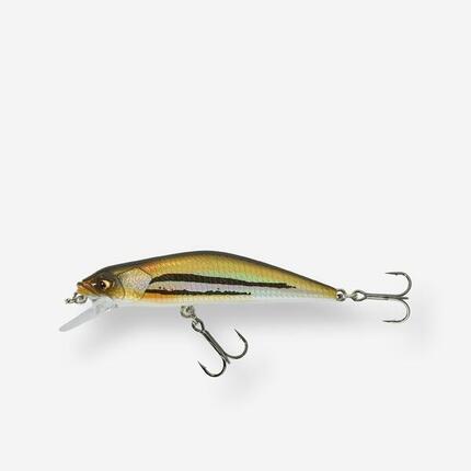 POISSON NAGEUR TRUITE MINNOW WXM MNWFS 70 US JAUNE FLUO