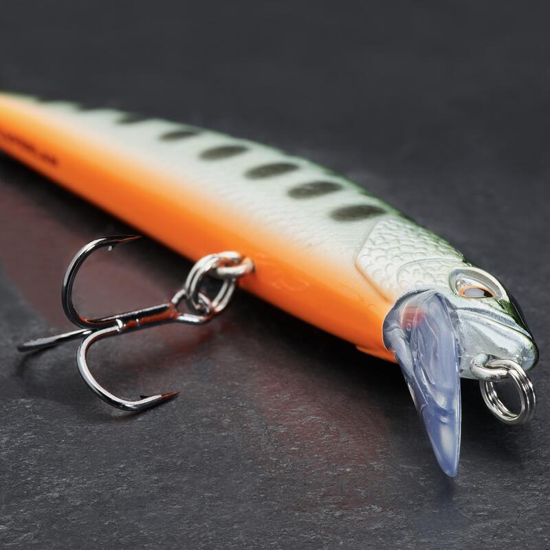 POISSON NAGEUR TRUITE MINNOW WXM MNWFS 70 US YAMAME FLUO