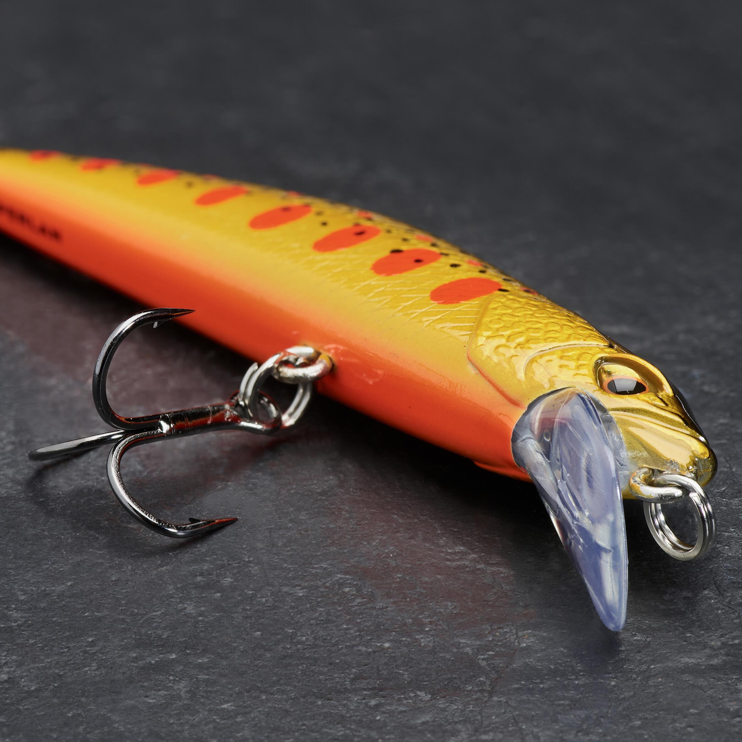 Mosse Muddler Minnows Per Pesca A Mosca, Confezione Da 12, Colori Giallo, Bianco, Naturale