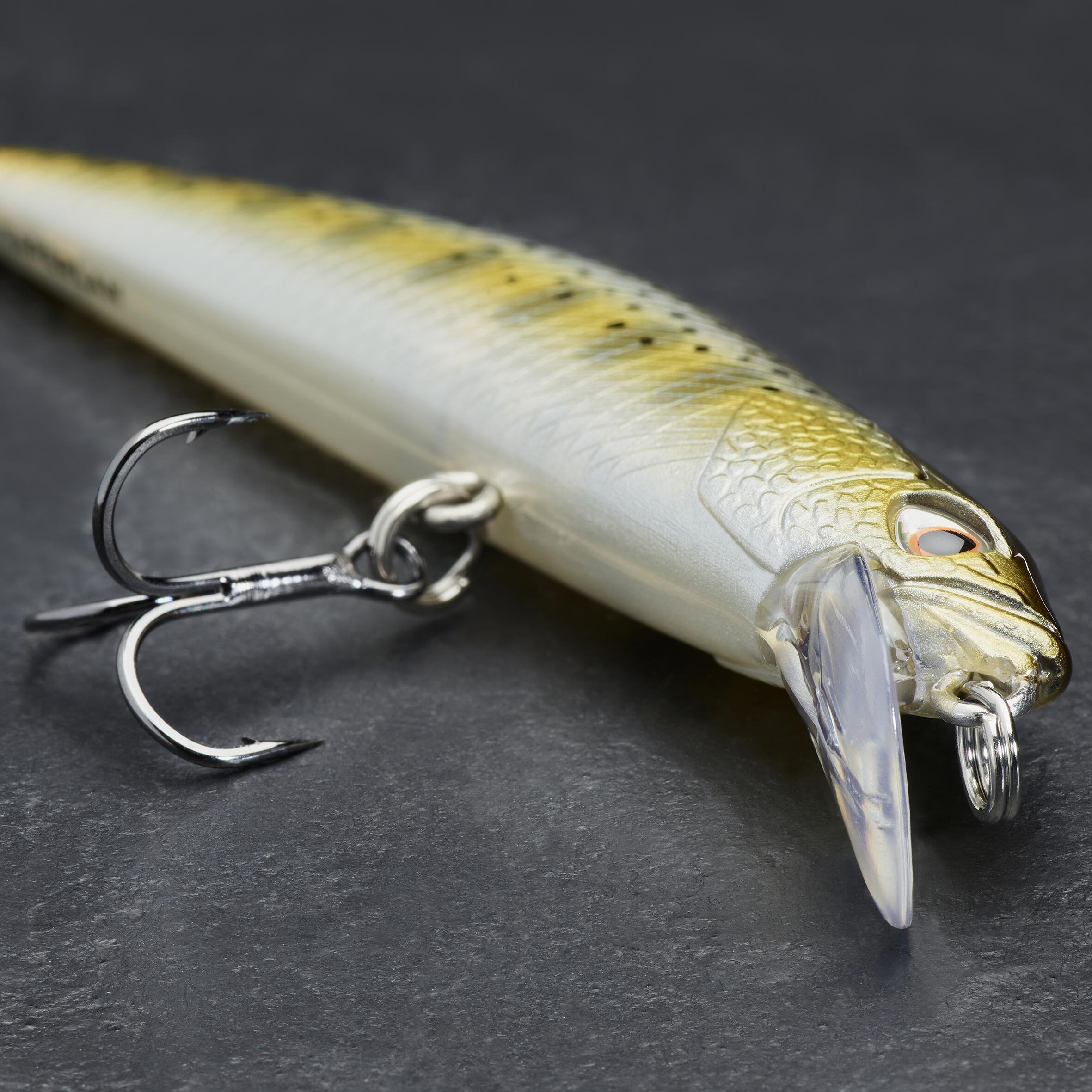MINNOW HARD LURE FOR TROUT WXM MNWFS 70 US YAMAME - BROWN 3/4
