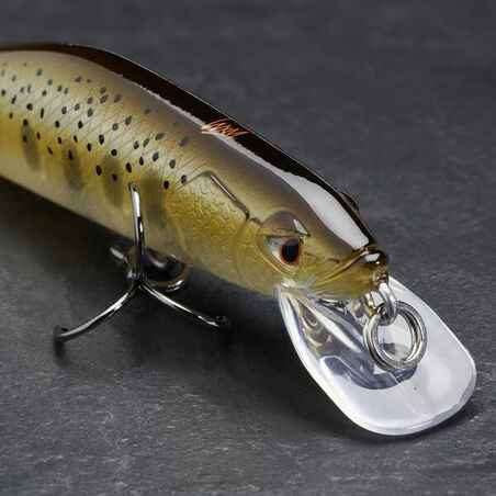 MINNOW HARD LURE FOR TROUT WXM MNWFS 70 US YAMAME - BROWN