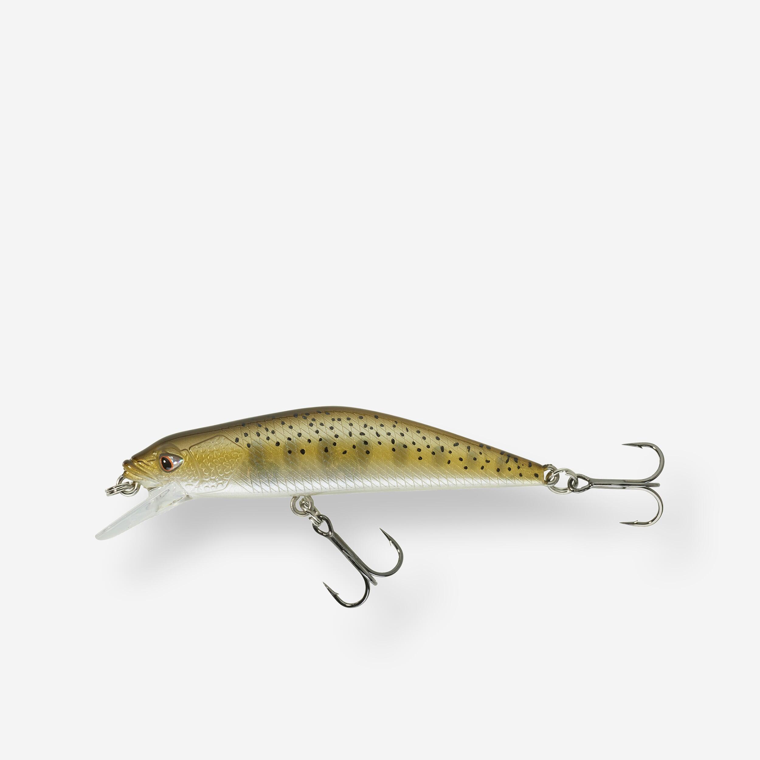 CAPERLAN MINNOW HARD LURE FOR TROUT WXM MNWFS 70 US YAMAME - BROWN