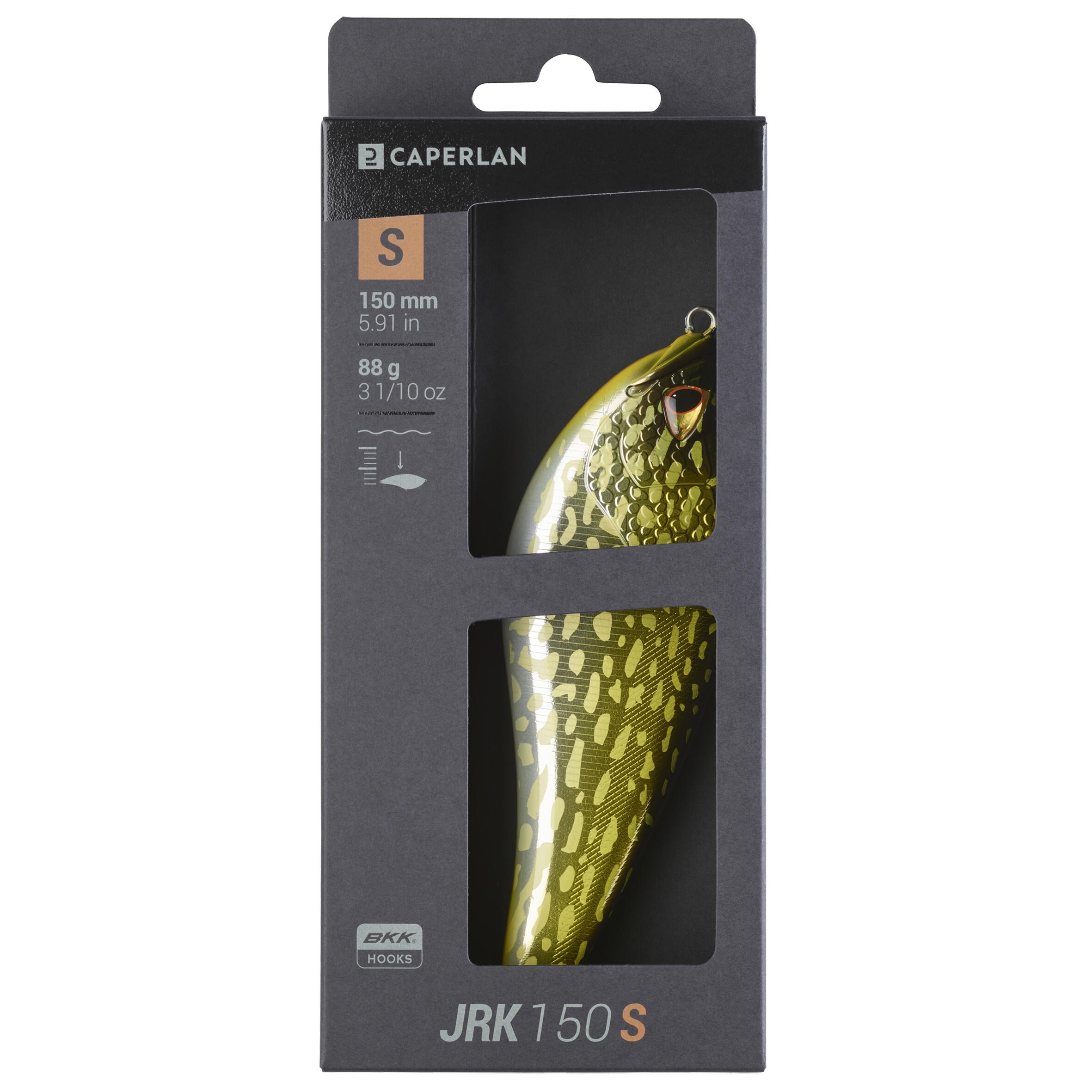 2 Jerkbait / Wobbler 150 Mm – 83 Gr – Predatori (luccio, Persico, Spigola) – Senza Marca