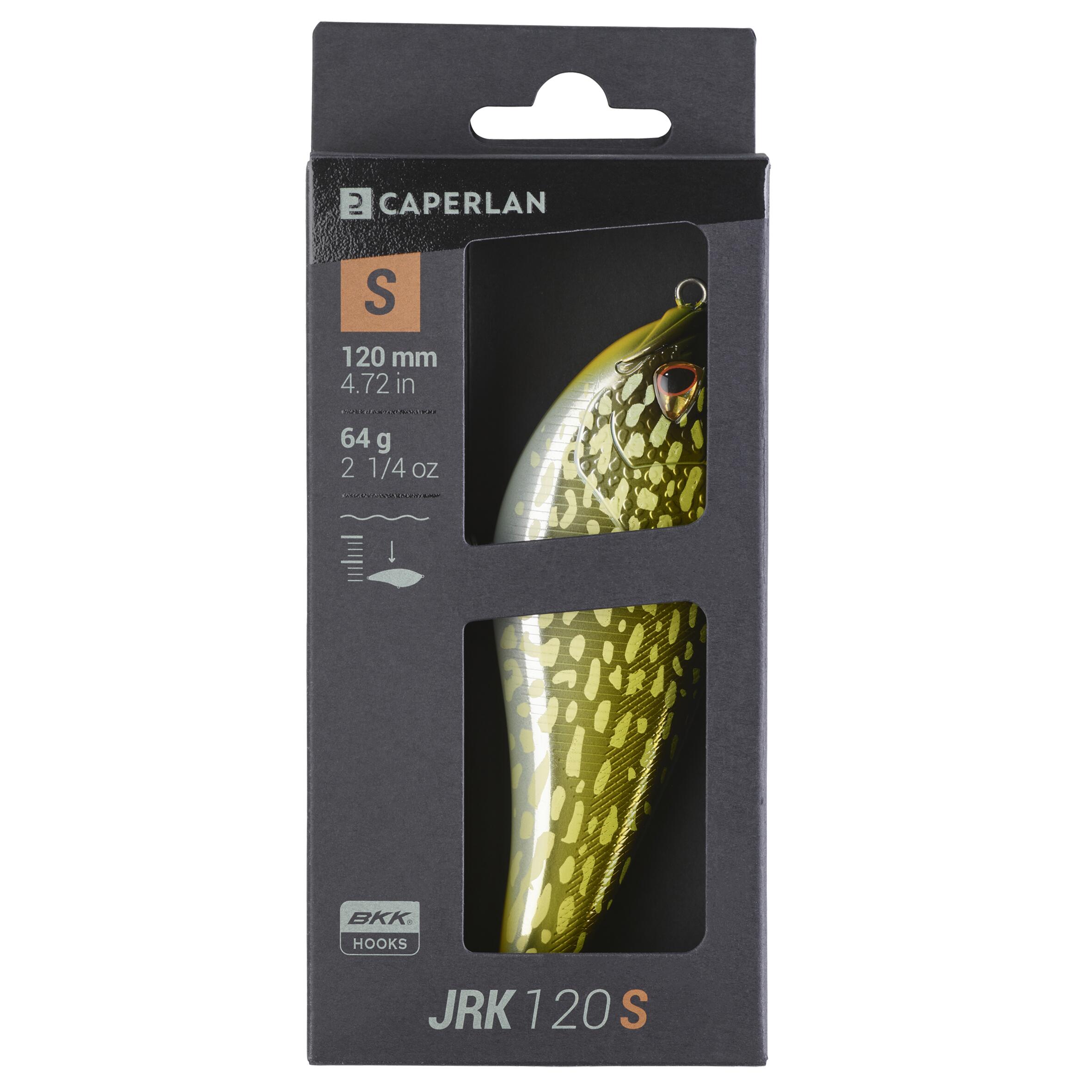 Pike Plug Bait Jerkbait - WXM JRK 120 S - CAPERLAN
