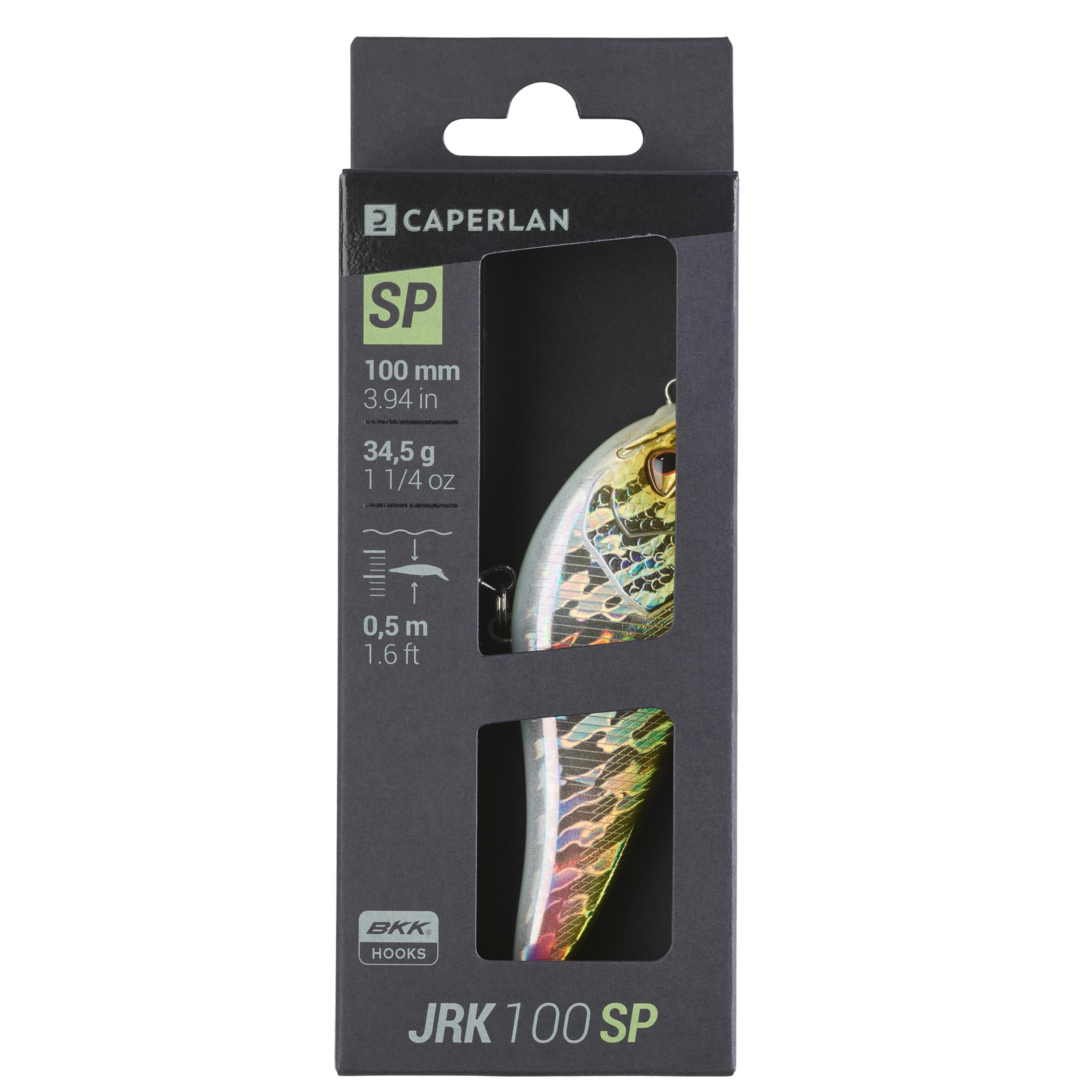 POISSON NAGEUR JERKBAIT WXM JRK 100SP DOS VERT 5/6