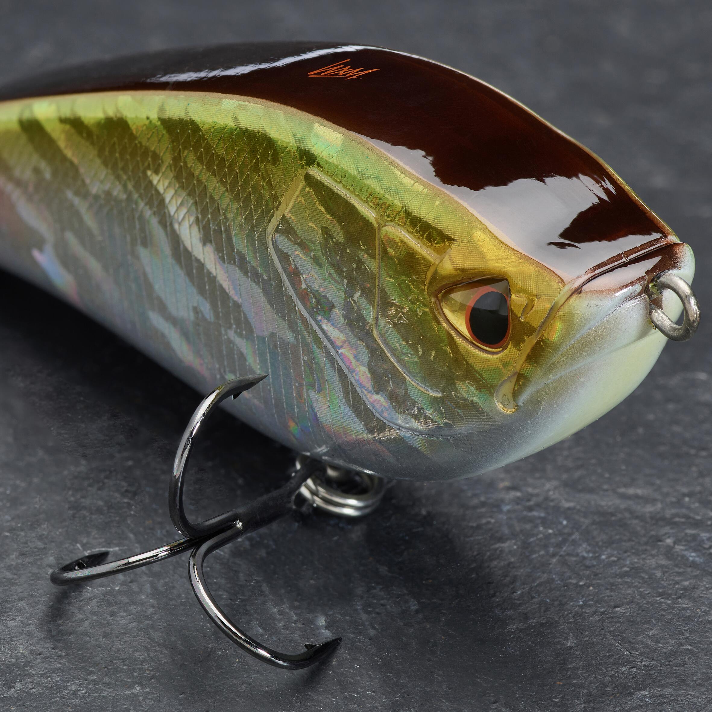 CAPERLAN Wobler Jerk WXM JRK 100 SP zelený chrbát bez · záber 4