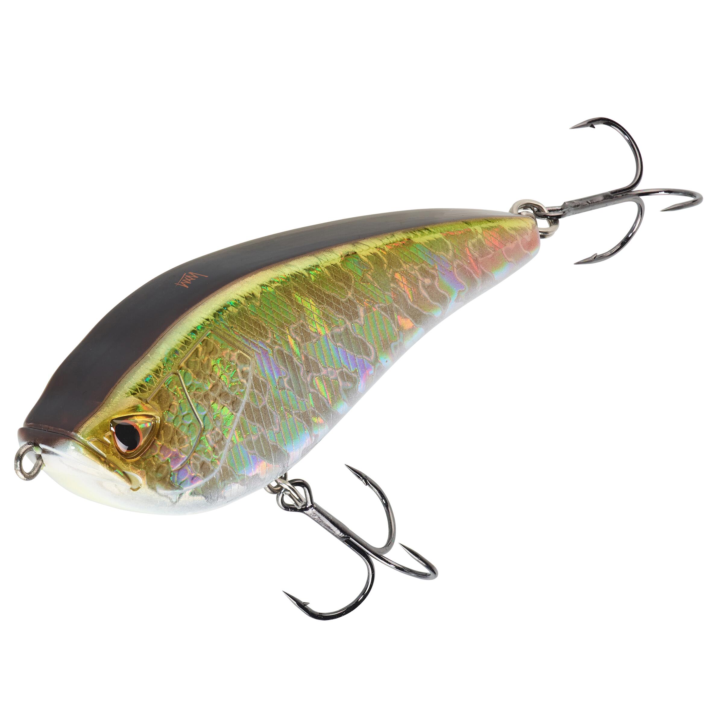 POISSON NAGEUR JERKBAIT WXM JRK 100SP DOS VERT 2/6