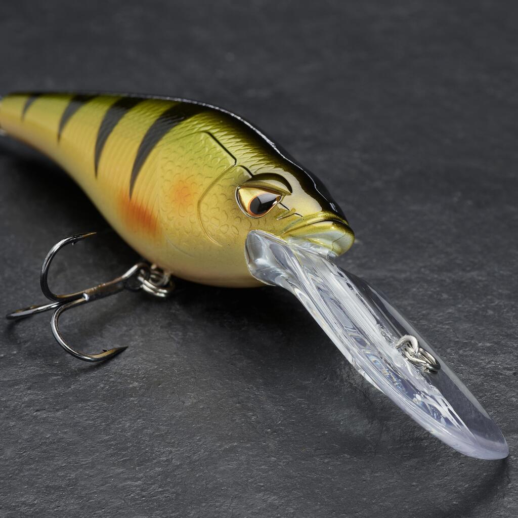 Kieto masalo „Crankbait“ vobleris „WXM CRKDD 80F, žalia nugara