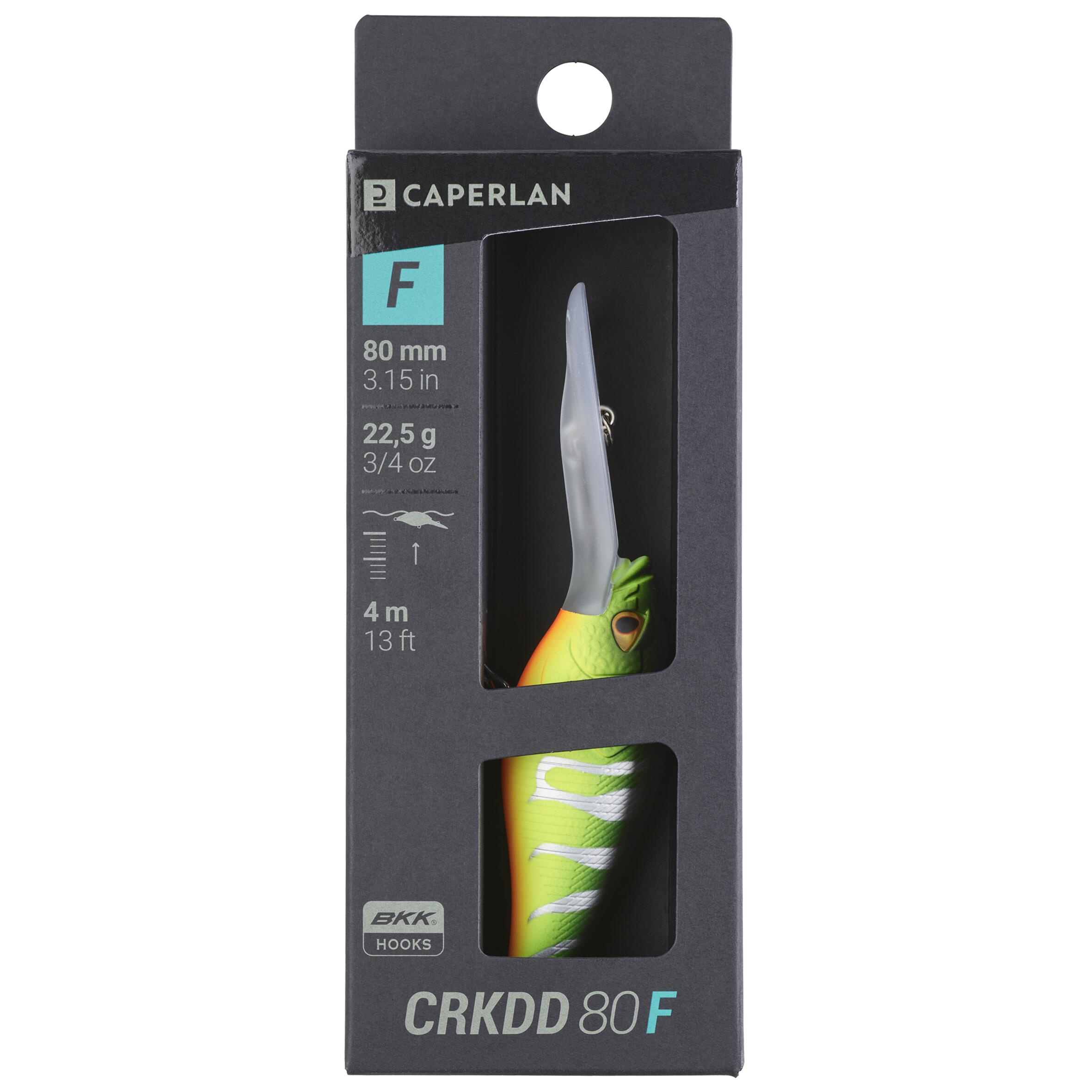 POISSON NAGEUR DEEP CRANKBAIT WXM CRKDD 80F FIRETIGER 5/6