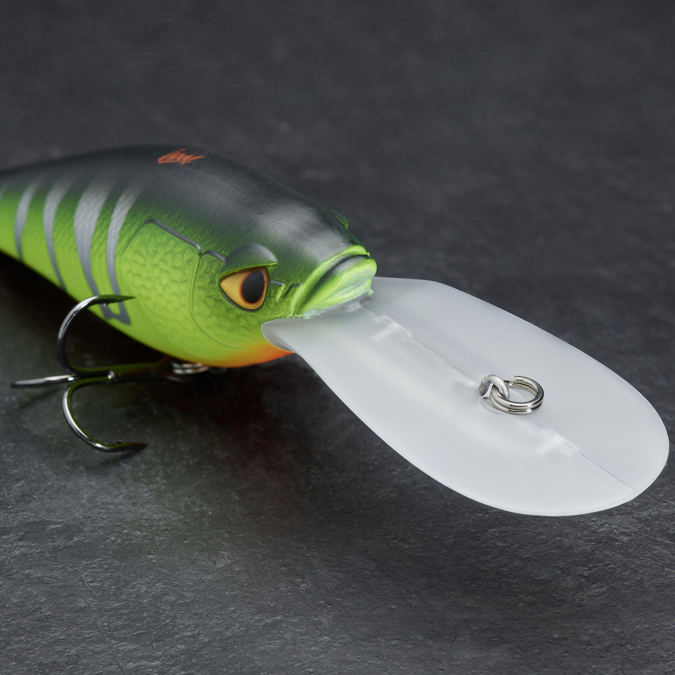 DEEP CRANKBAIT HARD LURE WXM CRKDD 80F FIRETIGER 3/5