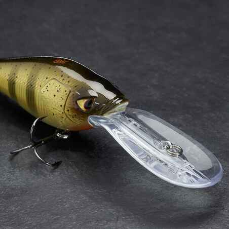 DEEP CRANKBAIT HARD LURE WXM CRKDD 80F GOLD