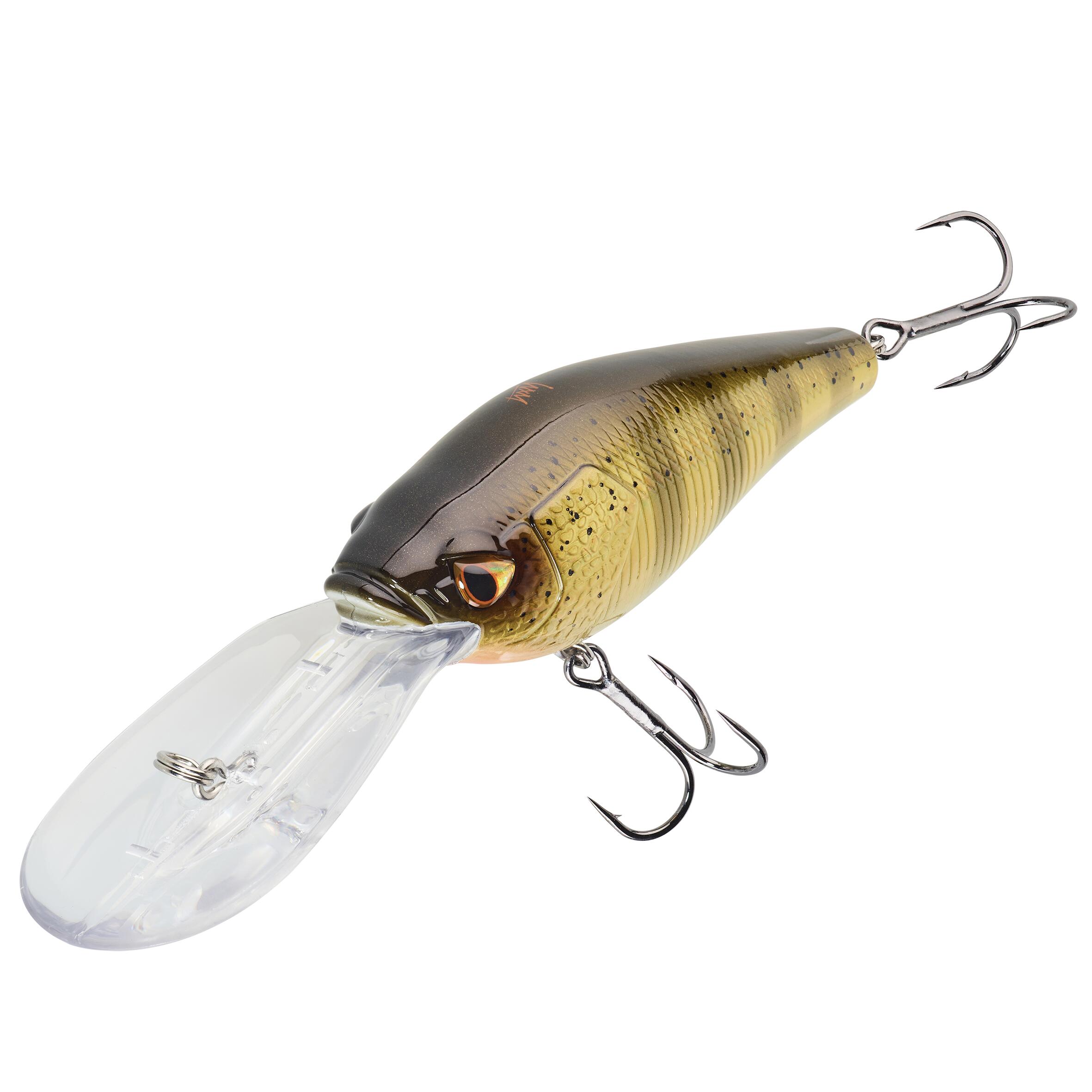 DEEP CRANKBAIT SWIMMING FISH WXM CRKDD 80F GOLD