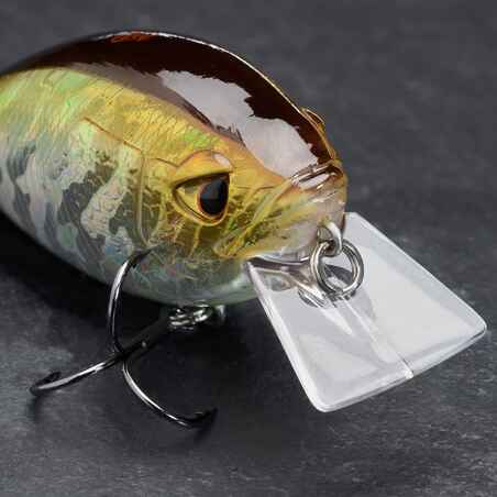 Kieto masalo „Crankbait“ vobleris žvejybai seklumoje „WXM CRKSR 70F GREEN BACK“