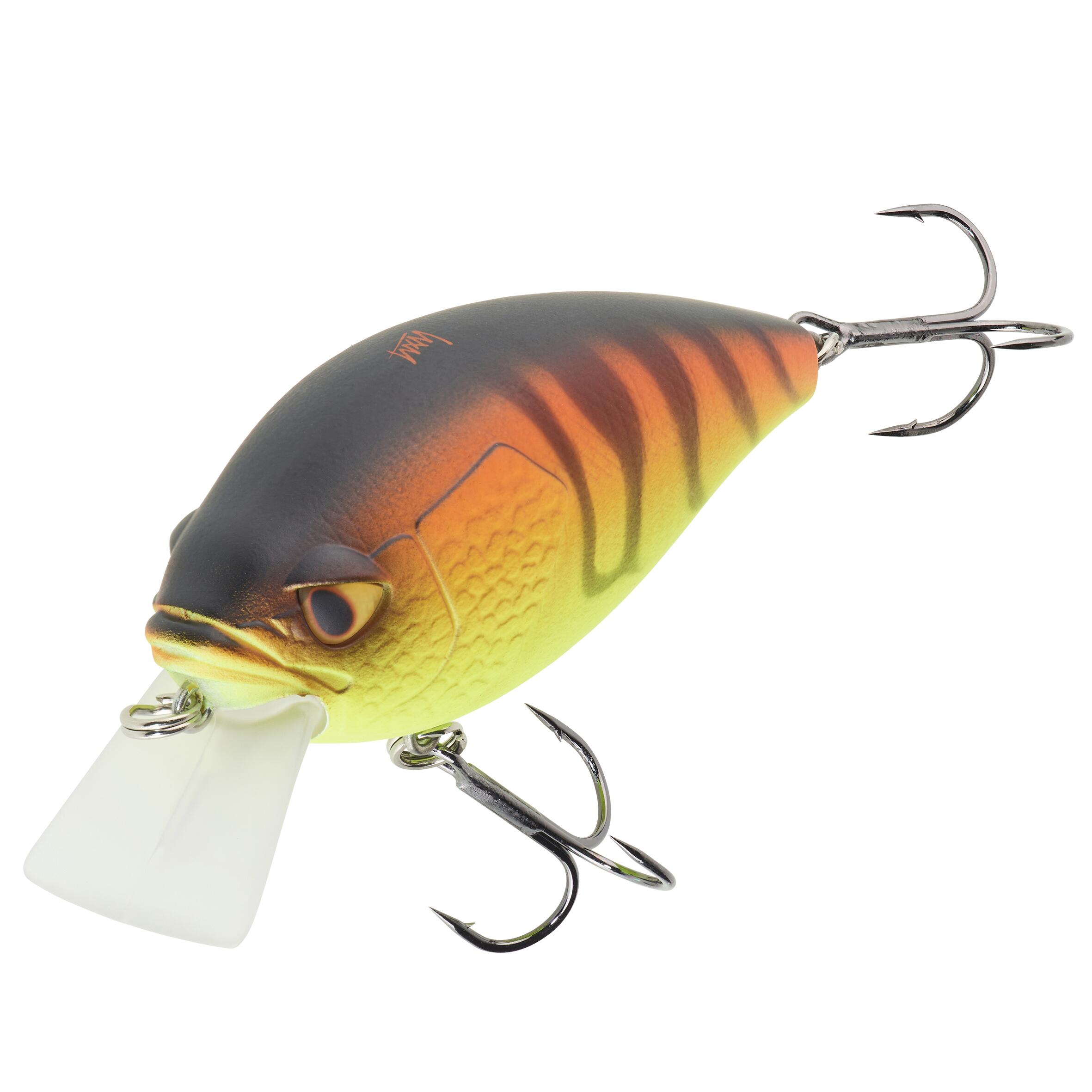 CRANKBAIT HARD LURE SHALLOW RUNNER WXM CRKSR 70F ORANGE TIGER 2/5