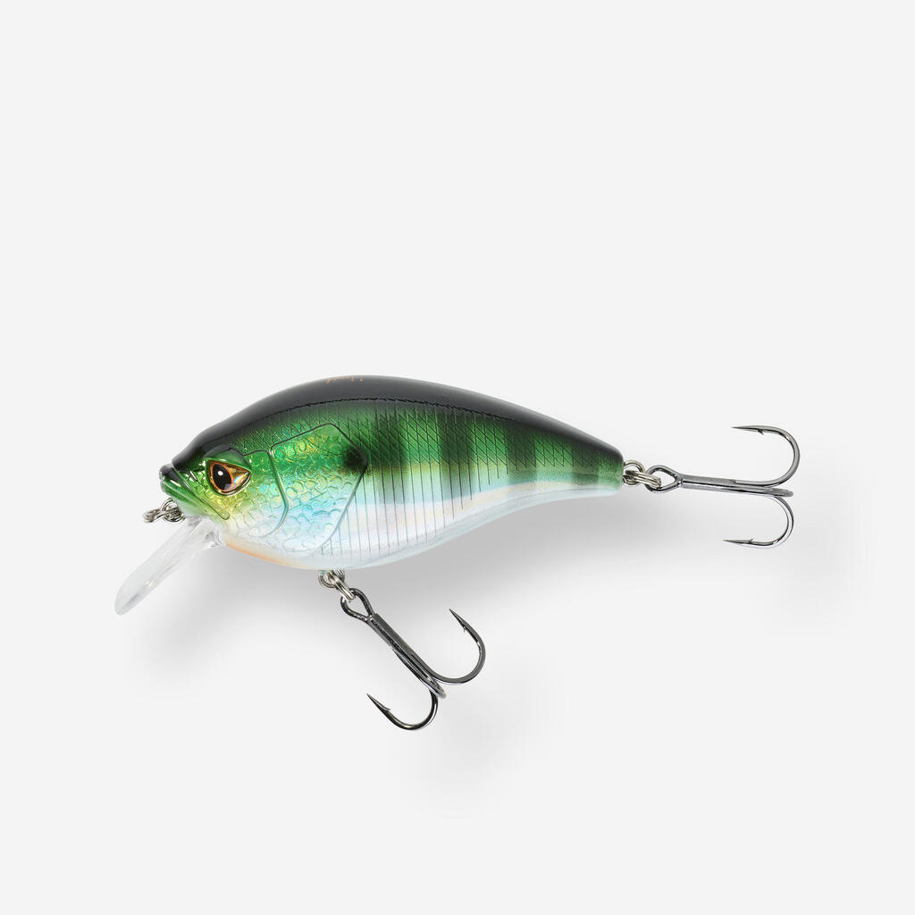 Kieto masalo „Crankbait“ vobleris žvejybai seklumoje „WXM CRKSR 70F GREEN BACK“