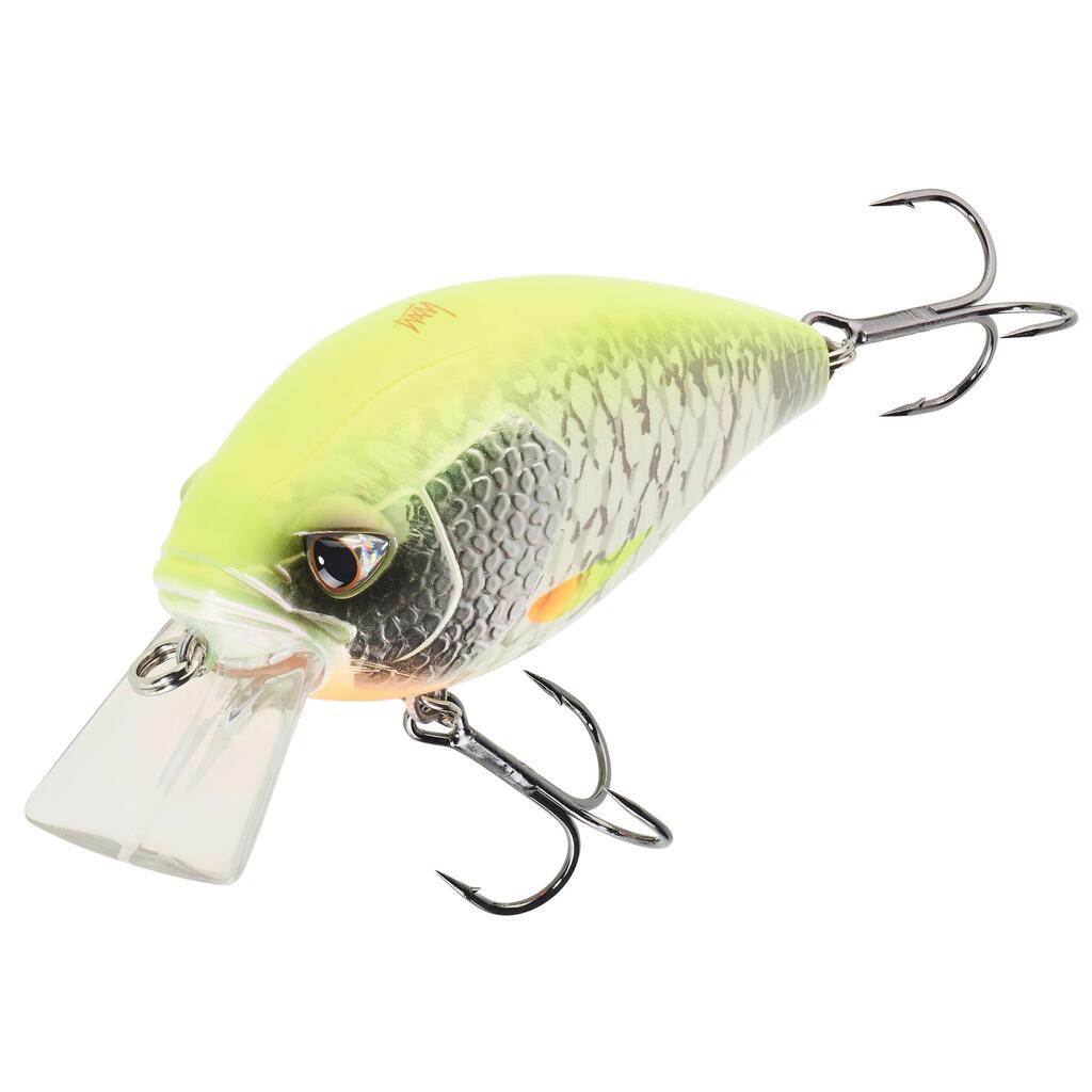 Kieto masalo „Crankbait“ vobleris žvejybai seklumoje „WXM CRKSR 70F GREEN BACK“