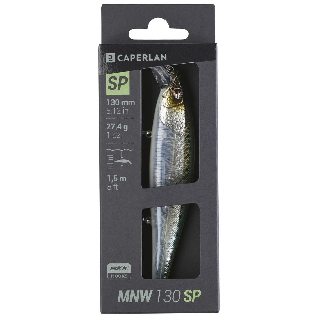 Trd vobler pisanec za ribolov zelenik WXM MNW 130 SP 