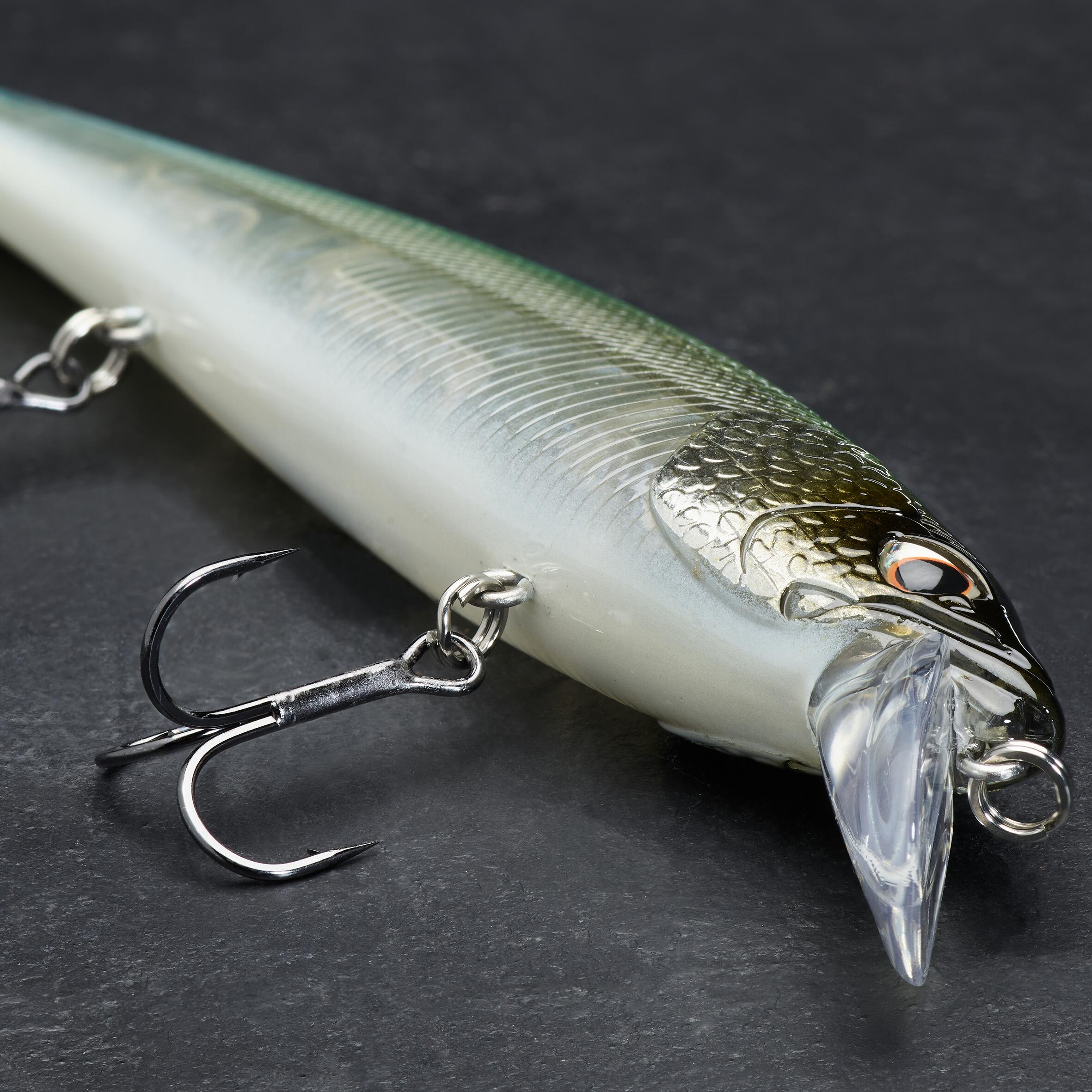 POISSON NAGEUR JERKBAIT MINNOW WXM MNW 130SP ABLETTE 4/7