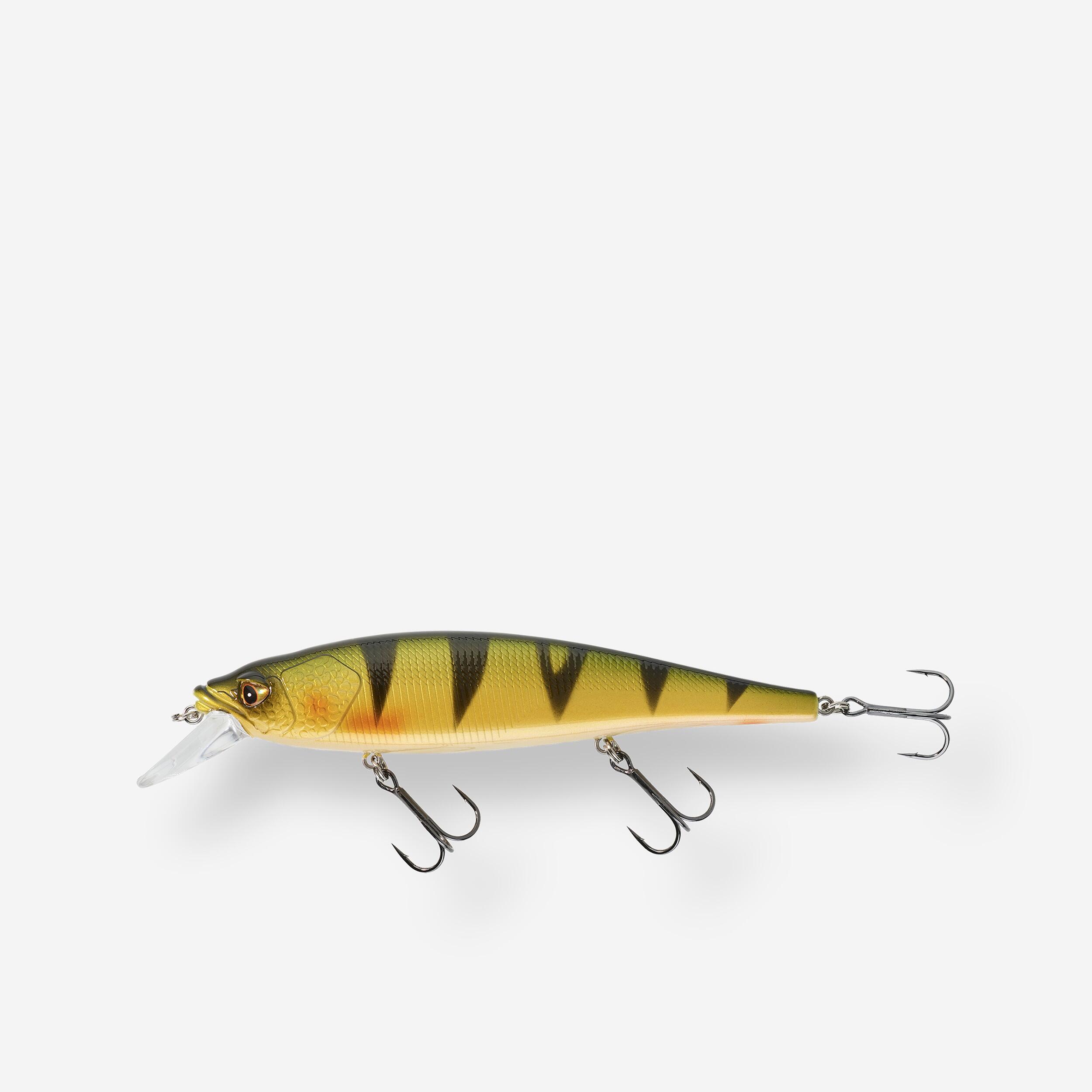 Caperlan - Poisson Nageur Jerkbait Minnow Wxm Mnw 130sp Perche - Poisson Nageur - Peche - Jaune-noir-orange - Taille Unique - Decathlon
