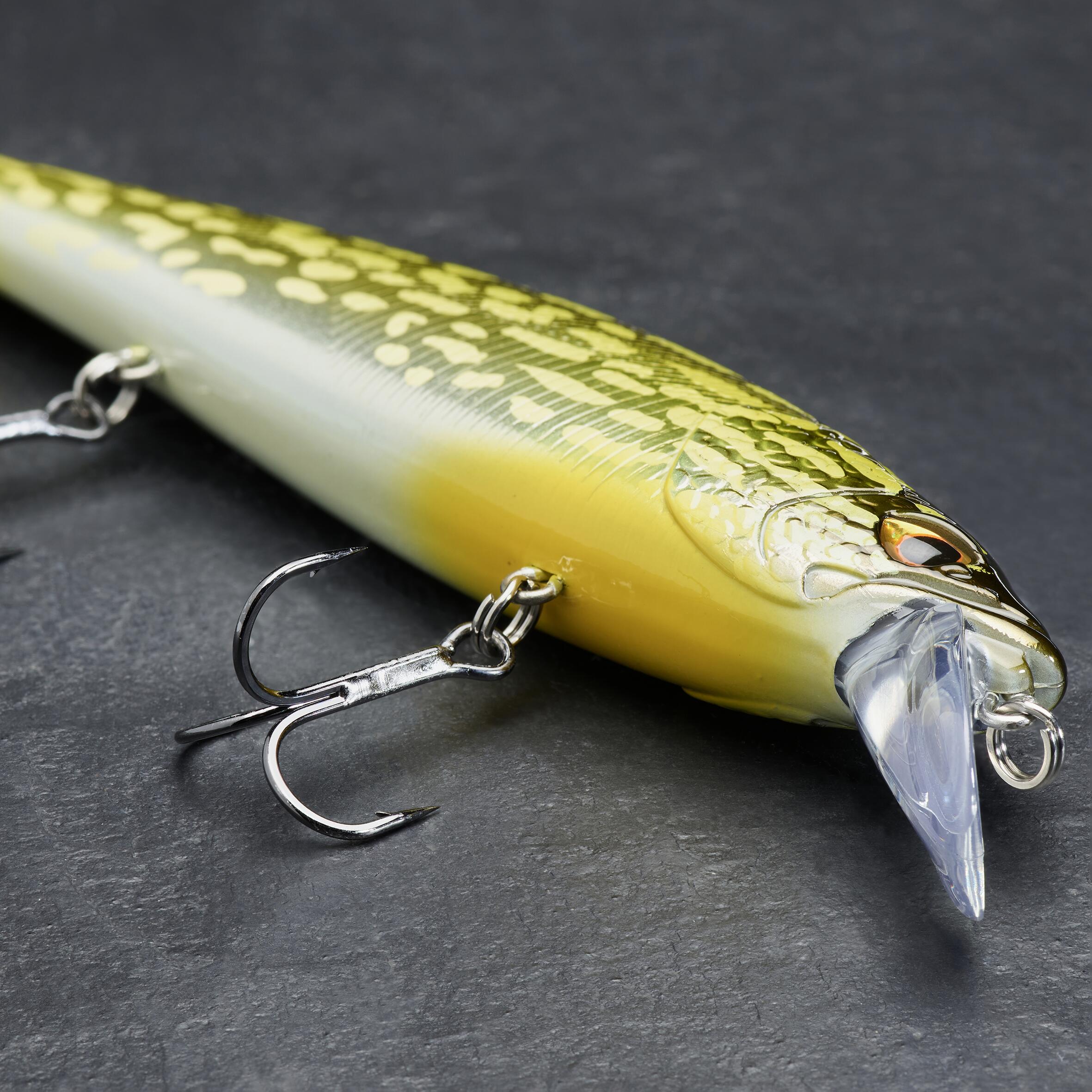 CAPERLAN Wobler Jerkbait Minnow WXM MNW 130 SP šťuka bez · záber 5