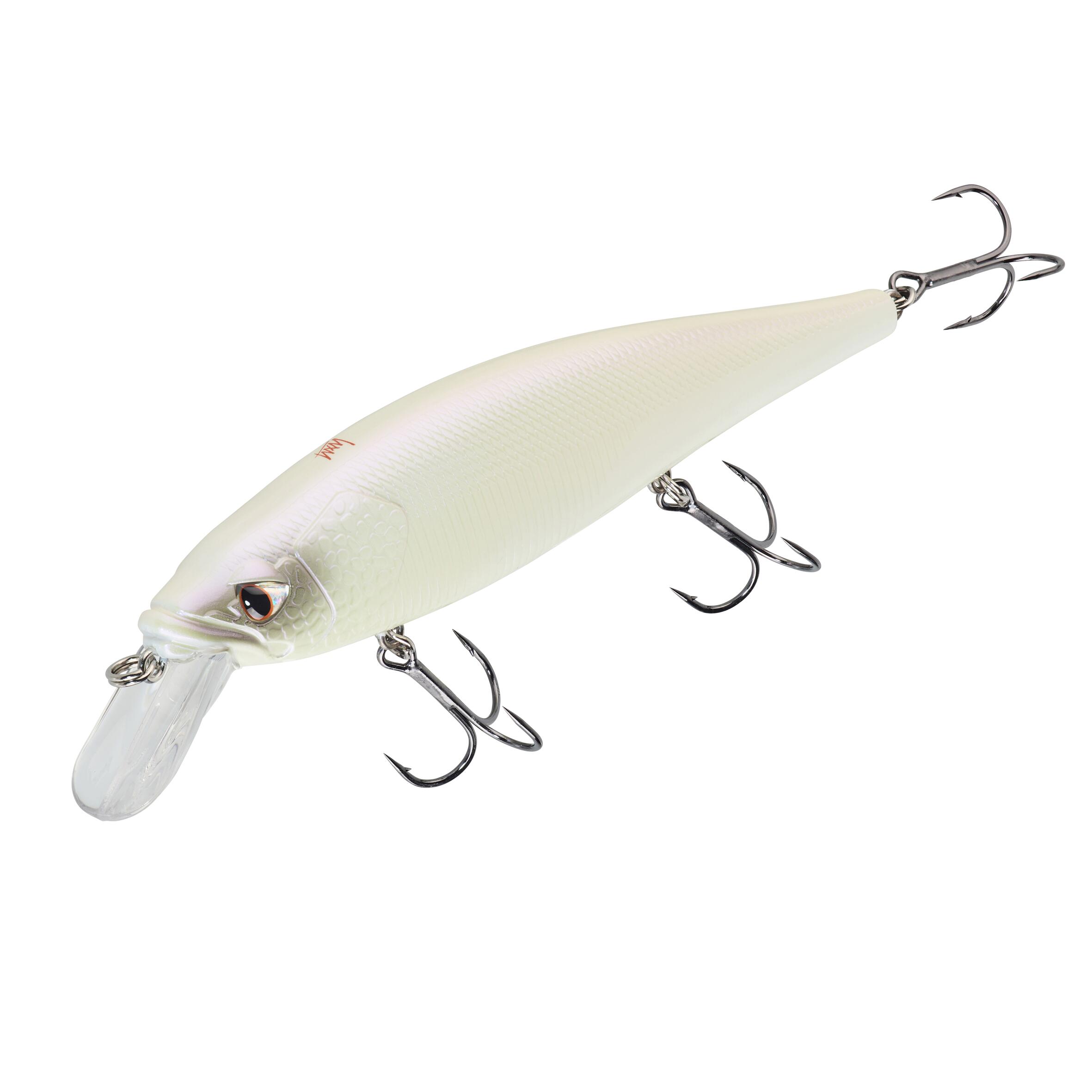 SWIMMING FISH JERKBAIT MINNOW WXM MNW 130SP BIANCO