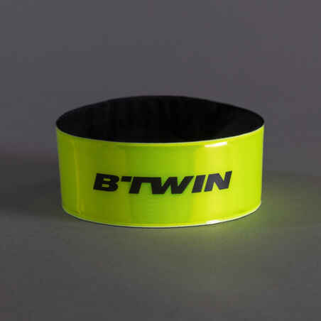 Visibility Leg/Arm Band B'Twin 500 - Neon Yellow