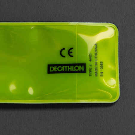 Cycling Visibility Leg/Arm Band 540 - Neon Yellow