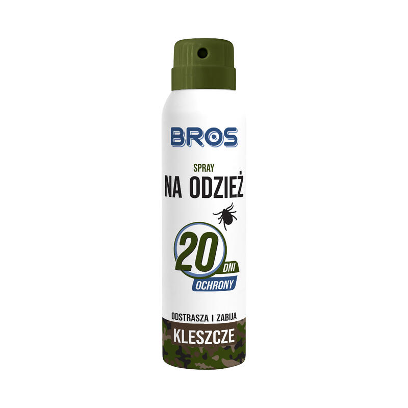 Spray na odzież BROS – odstrasza i zabija kleszcze 90ml