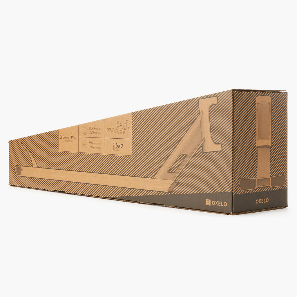 Daska s utorima za trotinet 560 mm x 140 mm