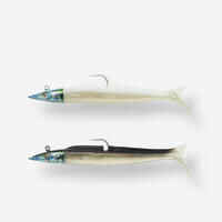 Supple lures sand eel EELO COMBO 150 18 g BLACK BACK/WHITE BACK