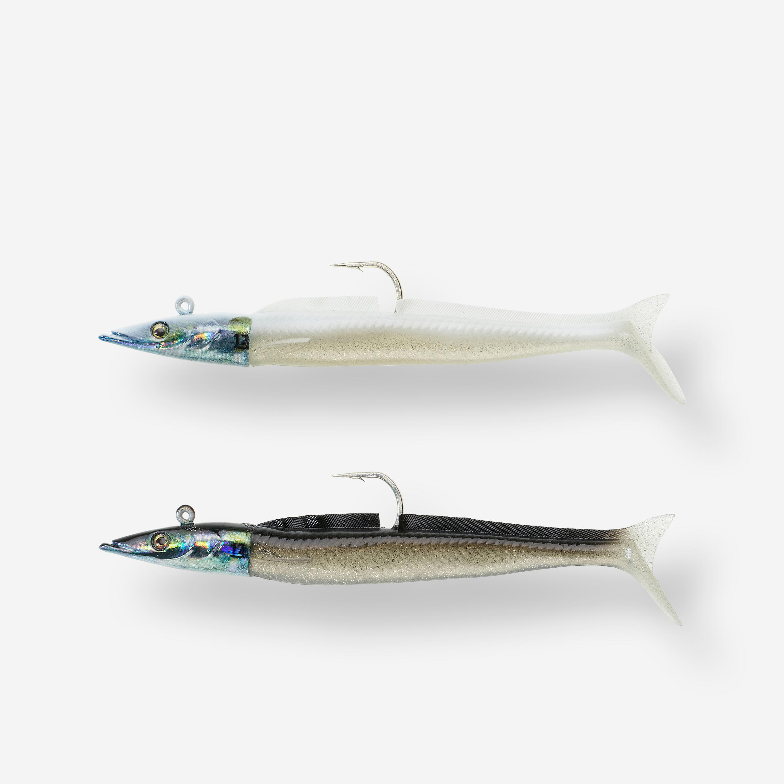 Supple Lures Sand Eel 12 g - Eelo Combo 110 Black/White - CAPERLAN