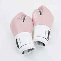 Guantes de boxeo Outshock 120 rosa