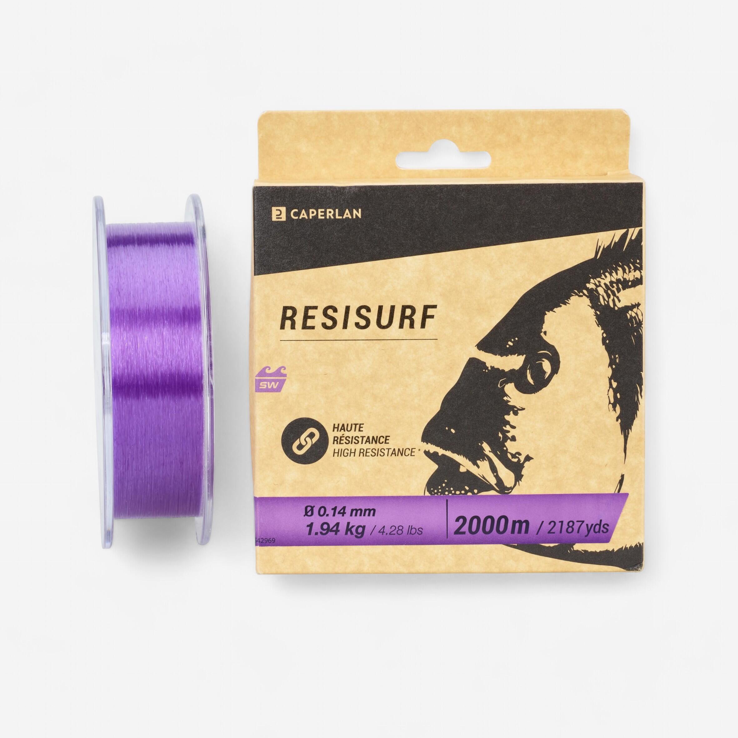 Violet surfcasting fishing line RESISURF