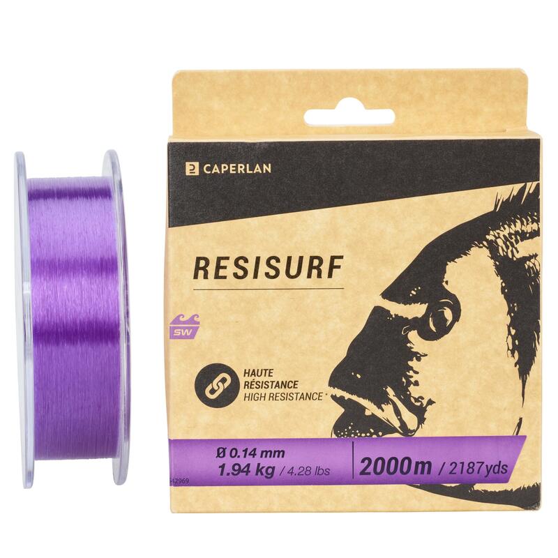 Sedal Pesca Surfcasting Resisurf Violeta 16/100 2000 m