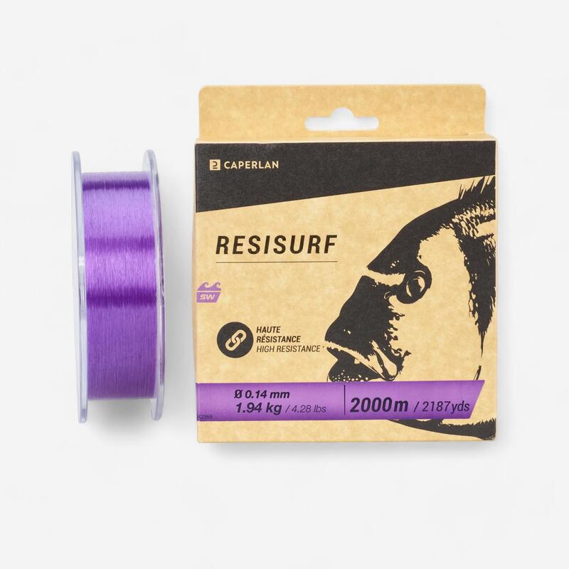 Sedal Pesca Surfcasting Resisurf Violeta 16/100 2000 m