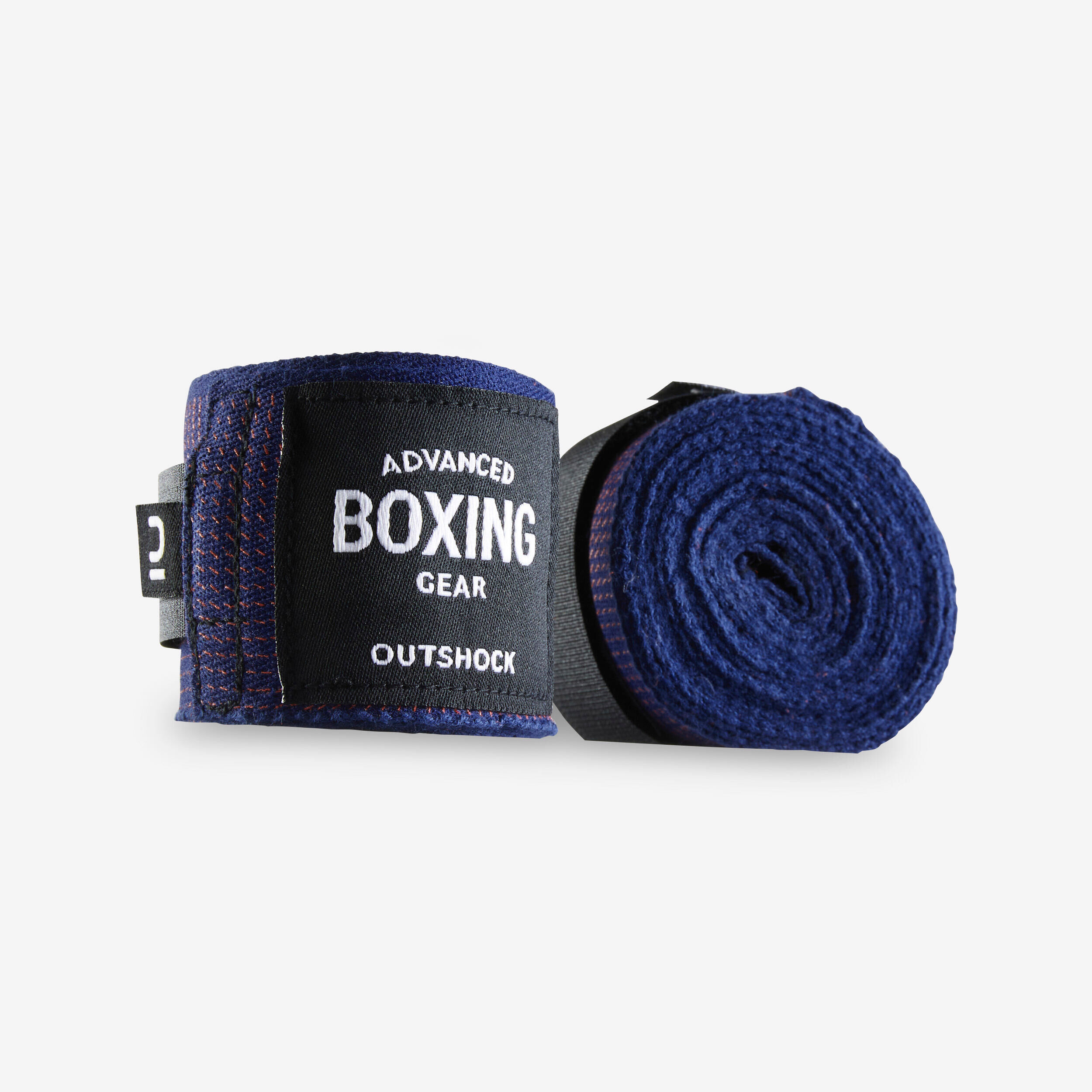 OUTSHOCK Boxing Wraps 3 m - Blue/Red