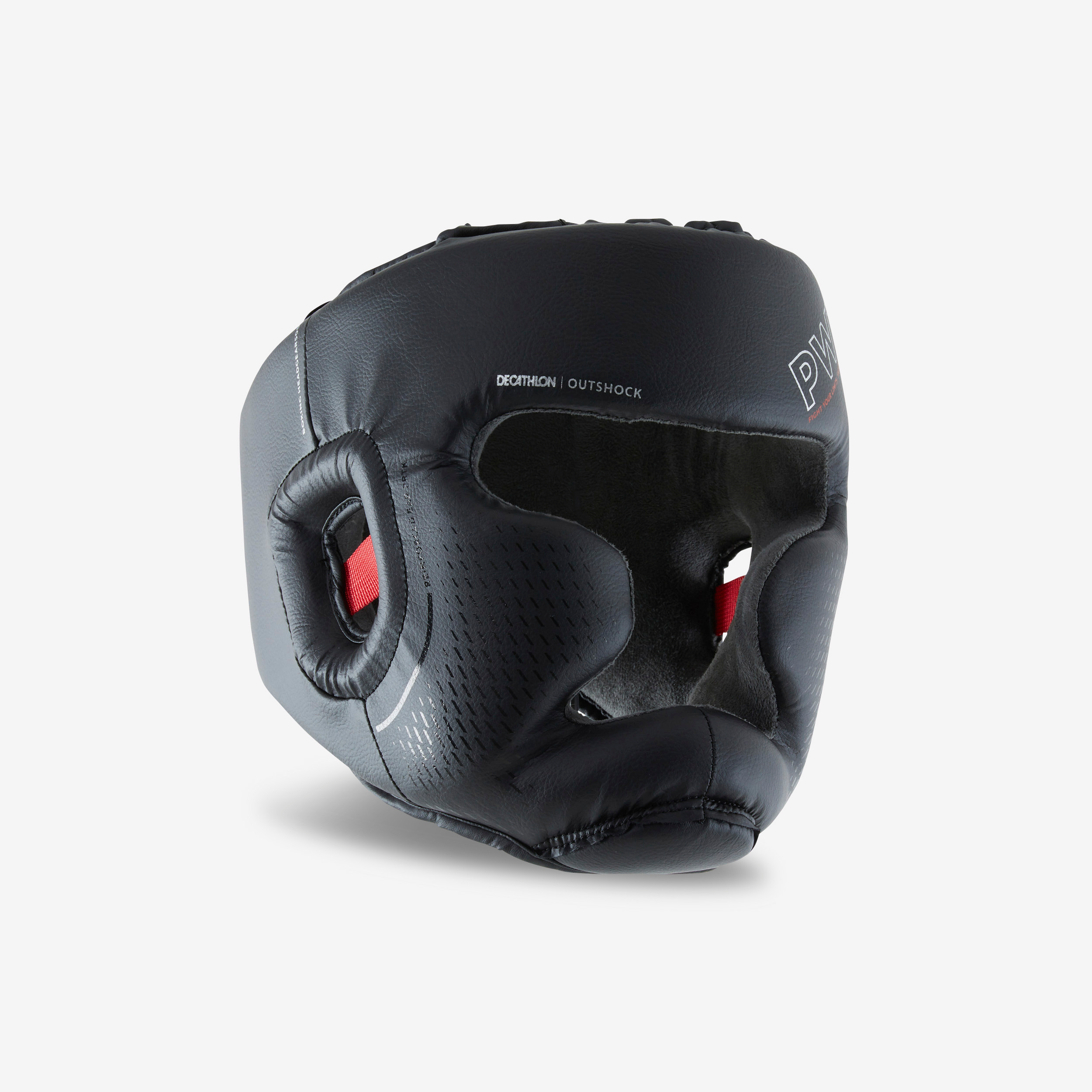 Casque de boxe adulte intégral, noir et rouge - Boxe - Outshock- Clubs - Entreprises - Collectivités - Associations